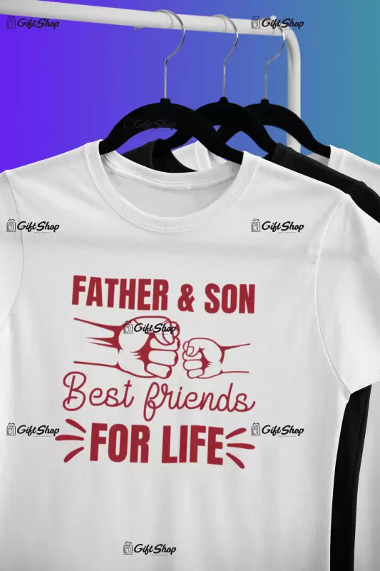 Father and son, tricou cu mesaj, tgs0277 c